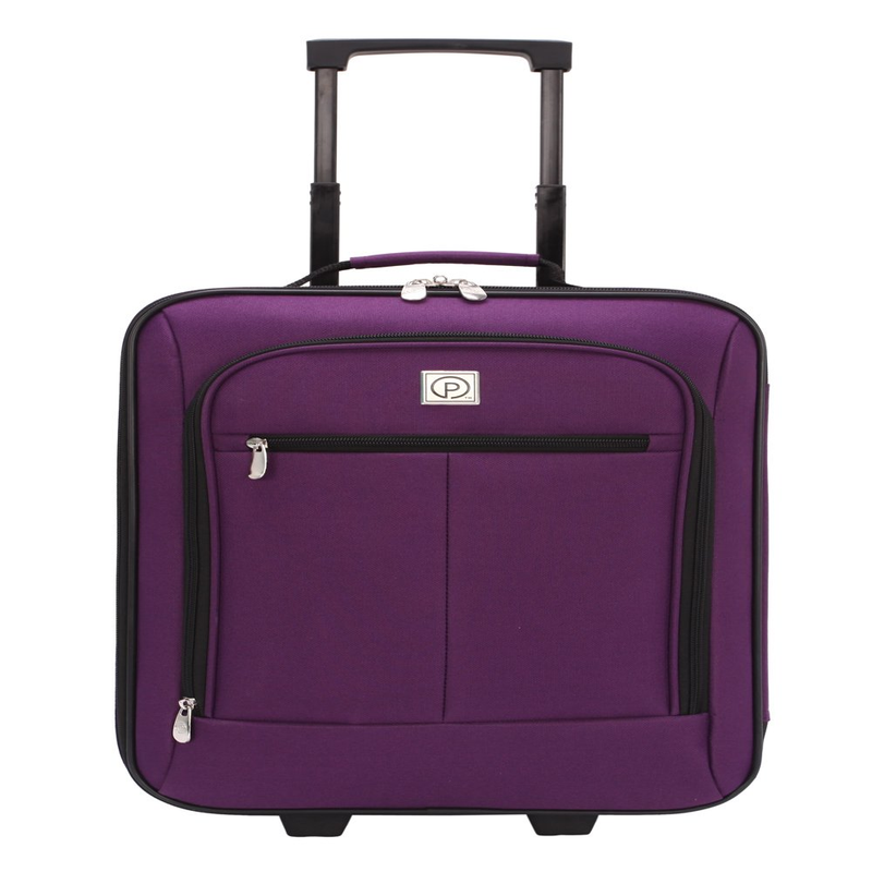 CARRY-ON LUGGAGE 18-Inch Softside with Wheels Extendable Handle Multiple Colors