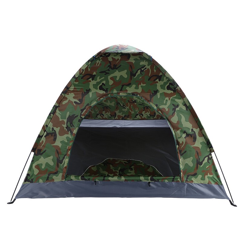 3-4 Person Outdoor Camping Waterproof 4 Season Folding Tent Camouflage
