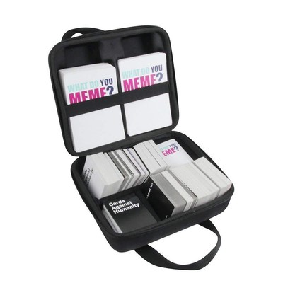 对于出售 Hermitshell Hard Black Case for What Do You Meme Party Game of All Version Packs
