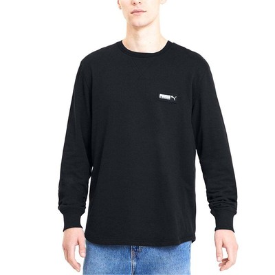 

Мужская толстовка с круглым вырезом Puma Fusion, размер  58267601, Черный