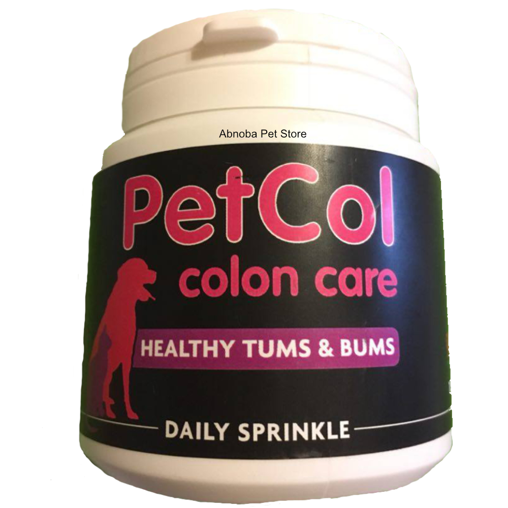 Pet Col 100g healthy tums & bums soluble fibre Pro/Pre Biotic Dog Anal