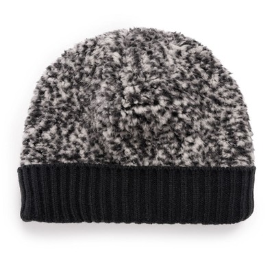 

MUK LUKS Мужская кепка с манжетами из матового шерпа