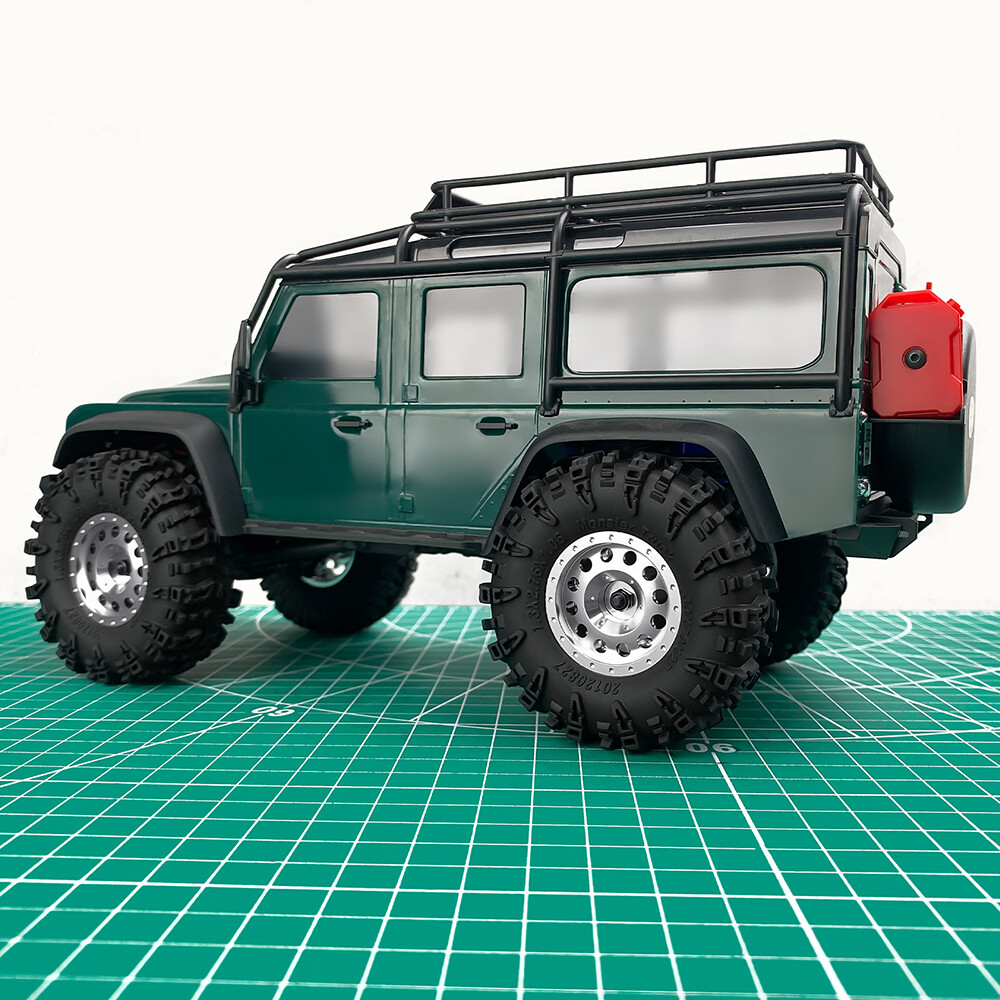 FLYXM 1.3" Beadlock Wheel Rims for TRX4M SCX24 Redcat Ascent-18 1/18 1/24 RC Car