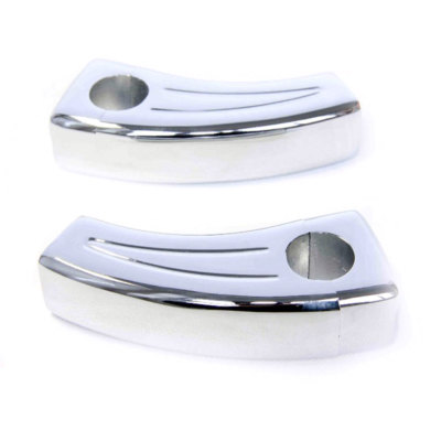 1'' Handlebar Risers For Harley Dyna Super Glide Custom EFI FXDC Switchback FLD
