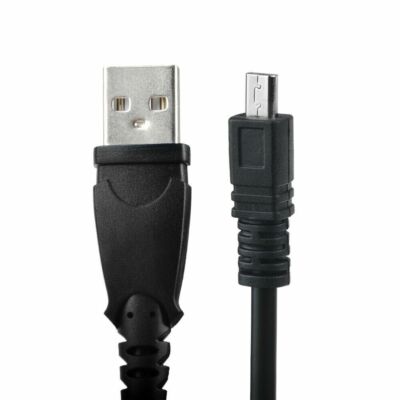 Fite ON USB Data Sync Cable Cord for Panasonic Lumix DMC-FH20 FH20k FH20p Camera