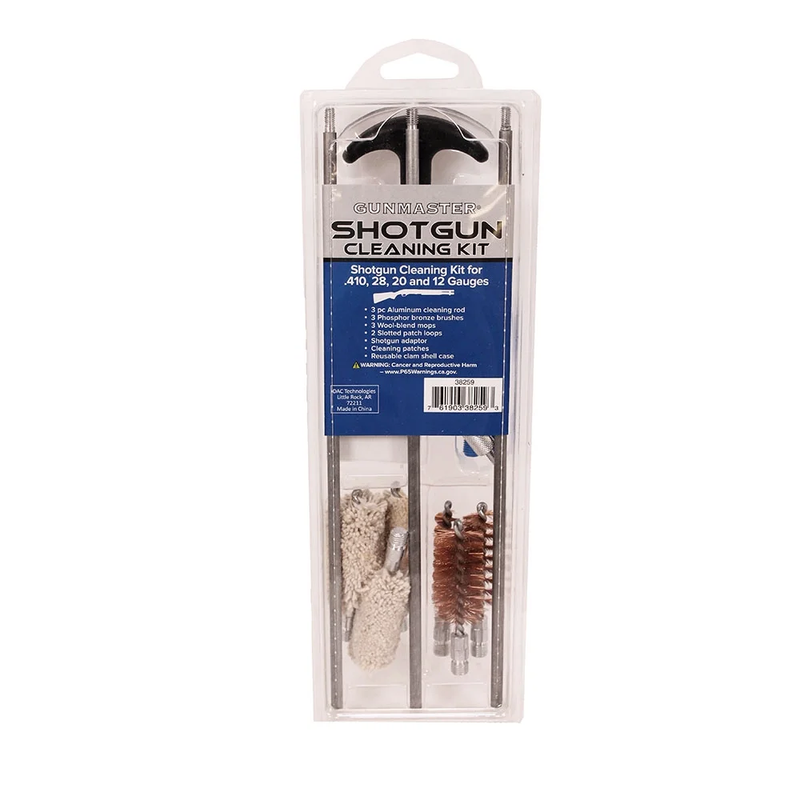 DAC  14 Piece Shotgun Cleaning Kit for 12, 20, and .410 Gauge Shotguns