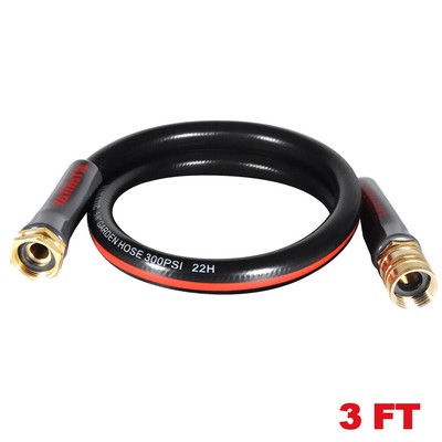 YAMATIC 5/8'' Garden/Lawn Hose Water Hose 300 PSI Durable 25, 50, 75, 100 ft