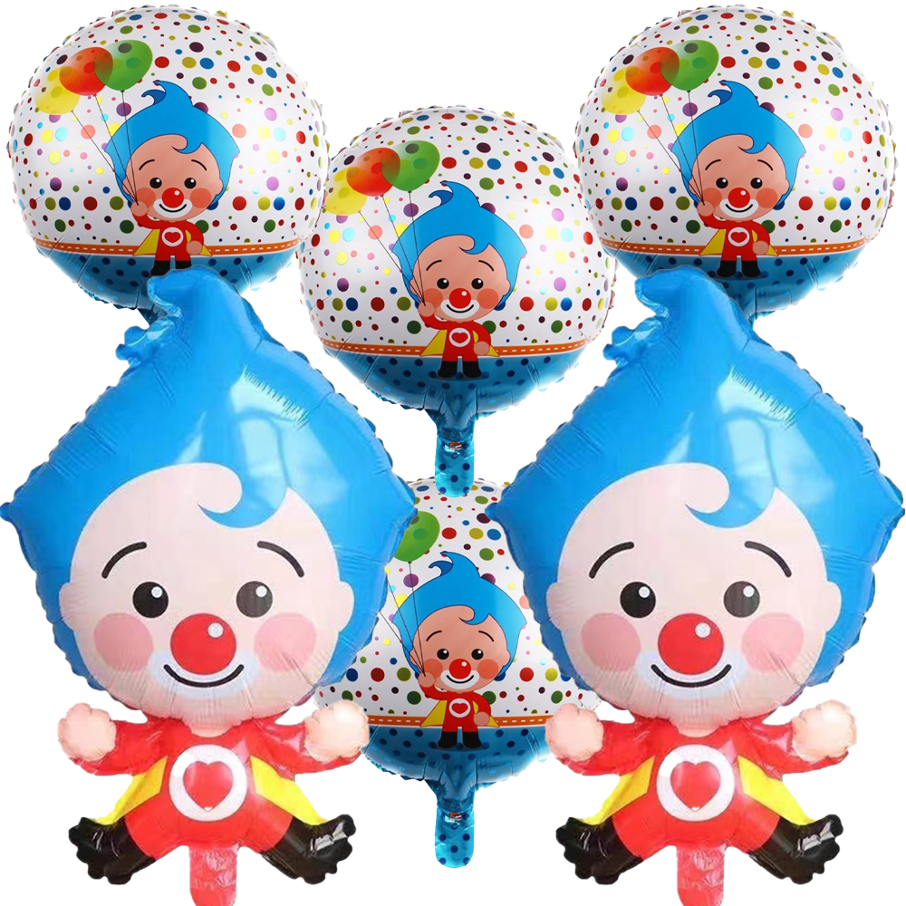 PLIM PLIM PARTY SUPPLIES DECORATION BALLOONS BANNER TABLE COVER THEME CAKE