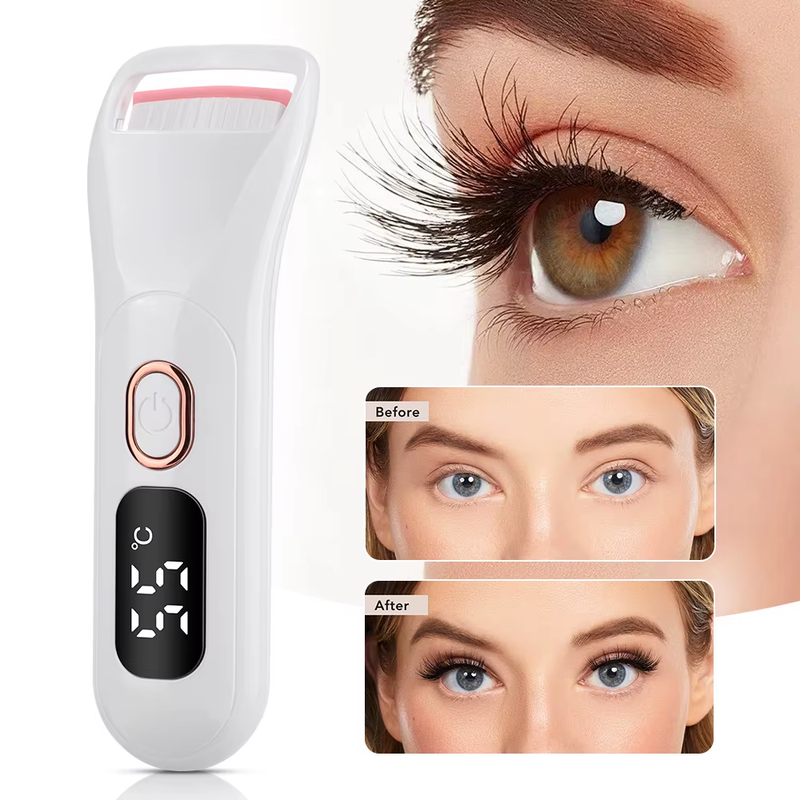 Portable 5D Heating Curling Electric Eyelash Curler 3 Level Perm Eyelash Curler