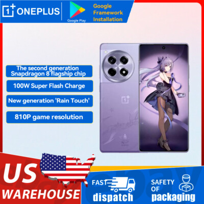 Oneplus Ace 3 Genshin Impact Keqing Edition 6.78''LTPO SD8Gen2 5500mAh USA