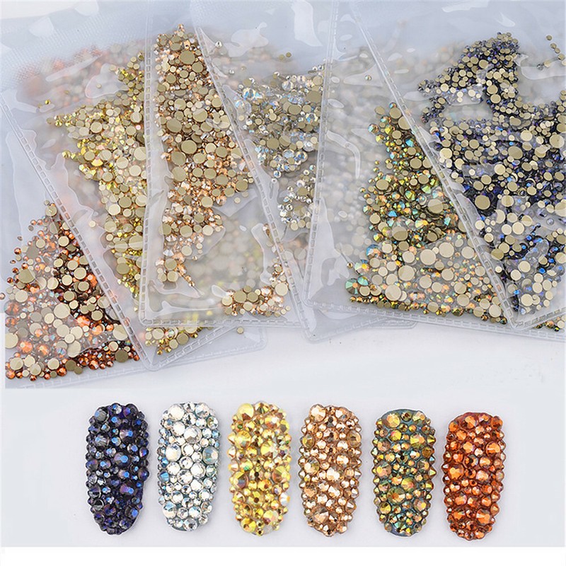 Stone Manicure Decorations Nails Rhinestones Art 3d Diamond Decor