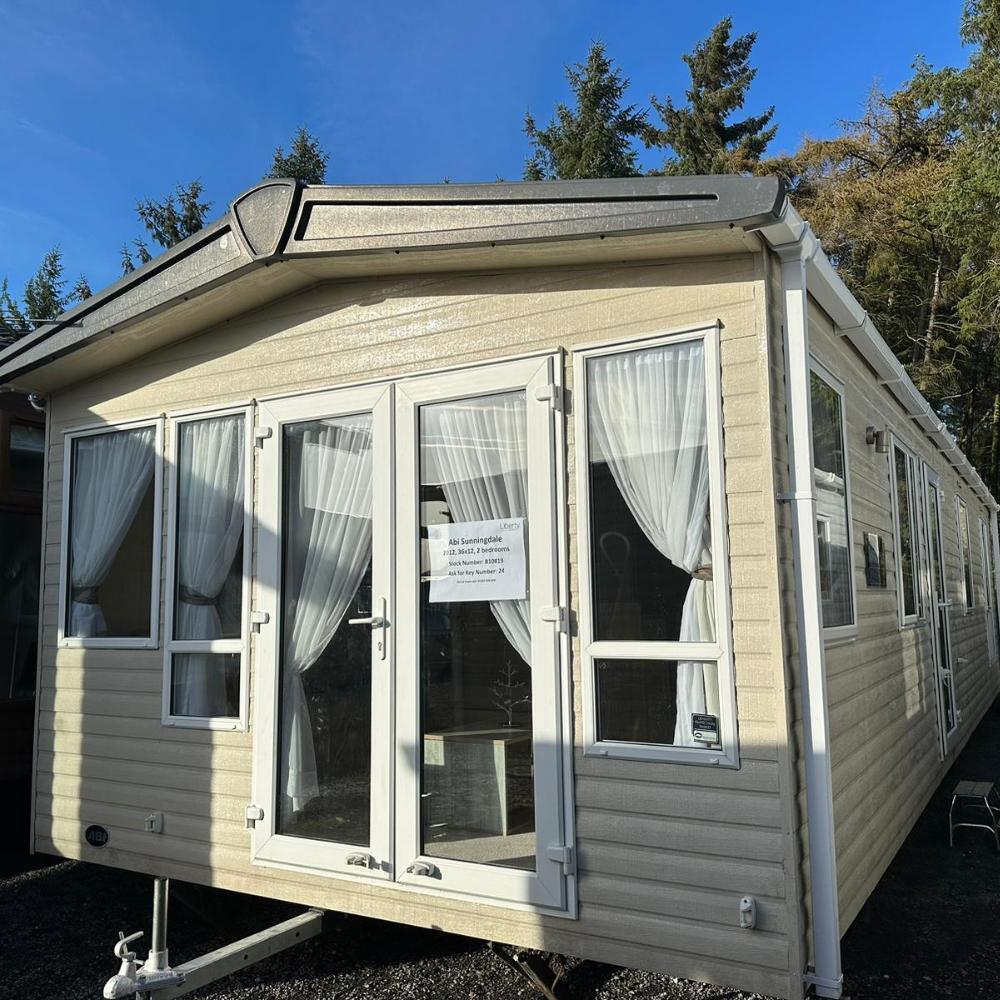 Abi Sunningdale 36x12 Static Caravan, Lodge, Mobile Park Home, Chalet