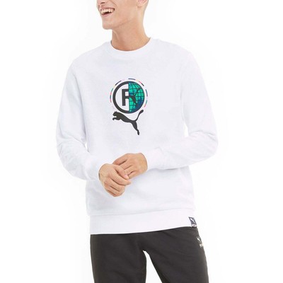 

Толстовка мужская белая повседневная Puma Intl Game Graphic Crew Neck 599801-02, Белый, Puma Intl Game Graphic Crew Neck Sweatshirt