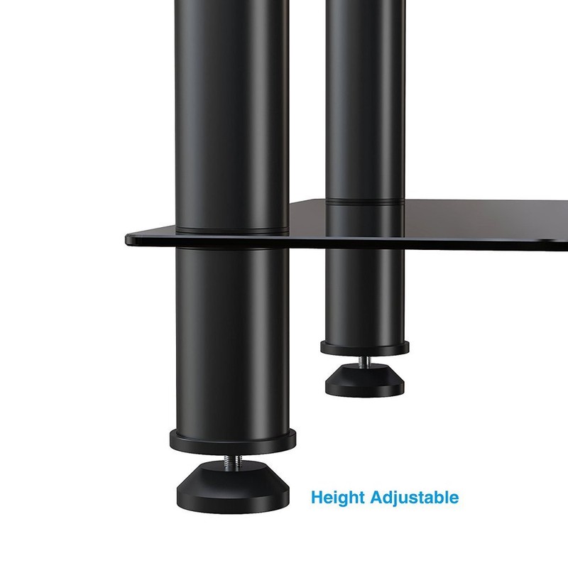 Turntable Stand Audio Equipment Display Storage Rack Home Entertainment Center