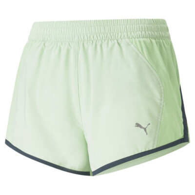 Puma Run Favorite Velocity 3-дюймовые шорты для бега женские зеленые повседневные спортивные шорты Bo
