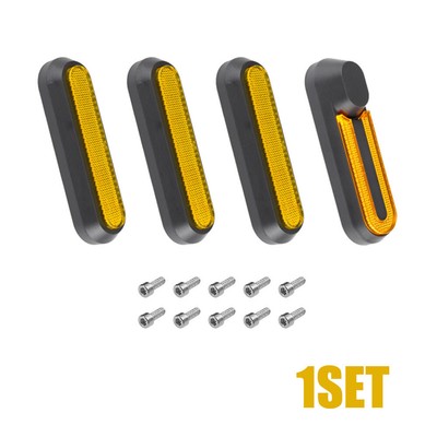 4pcs Wheel Cover Protective Reflective Sticker for M365 Pro 2 Electric Scooter