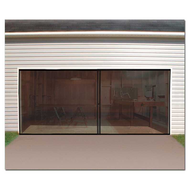 Double Garage Door Screen Magnetic Closure Mosquito Net Insects