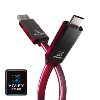 ACESO W10 RGB Led Gaming Light up Type C USB 3.1 3.2 Gen 2 Quick Charge 3 QC3...