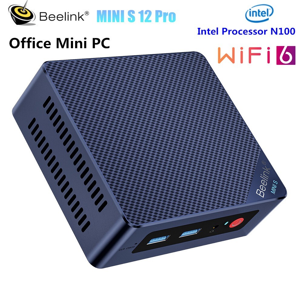 Beelink MINI S12 Pro Intel N100 MINI PC 16GB 500GB SSD WiFi6