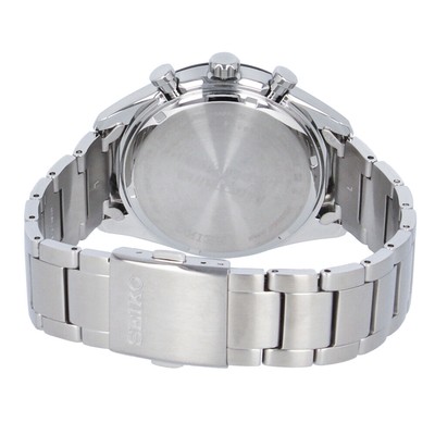 Pre-owned Seiko Ssc771p Ssc771 Solar Analog Chronograph Silver Red