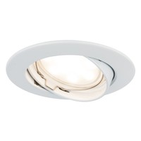 Paulmann 928.30 1er Einbauleuchten-Set Premium Coin dimmbar LED 7 W Weiß matt