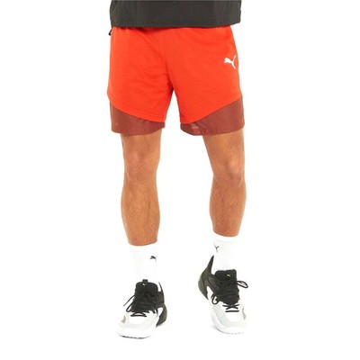 

Мужские красные повседневные спортивные шорты Puma Pick And Roll для баскетбола 53419403, Красный, Puma Pick And Roll Basketball Shorts