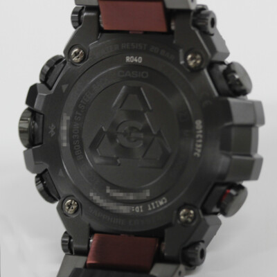 Pre-owned Casio G-shock Mtg-b3000bd-1ajf Analog & Digital Quartz Radio Solar Black Black