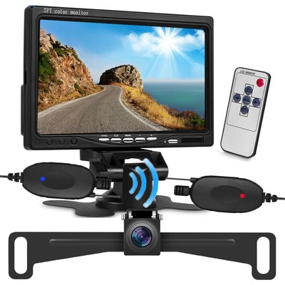 7" Hd Monitor Kit For Rvs Truck Trailer Bus New