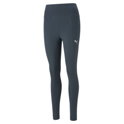 Женские леггинсы с высокой талией Puma Her Синие спортивные повседневные 67423016
