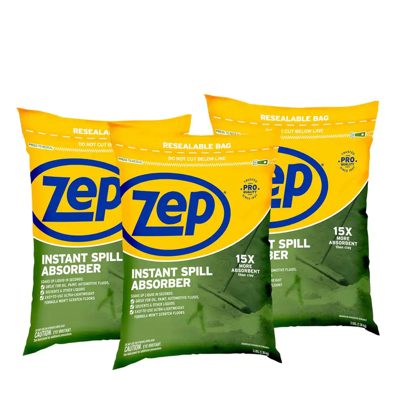 ZEP 3 Lbs. Instant Spill Absorber (3-Pack)