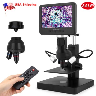 Andonstar AD249S-P 10-inch UHD HDMI Digital Microscope for Repairing USA