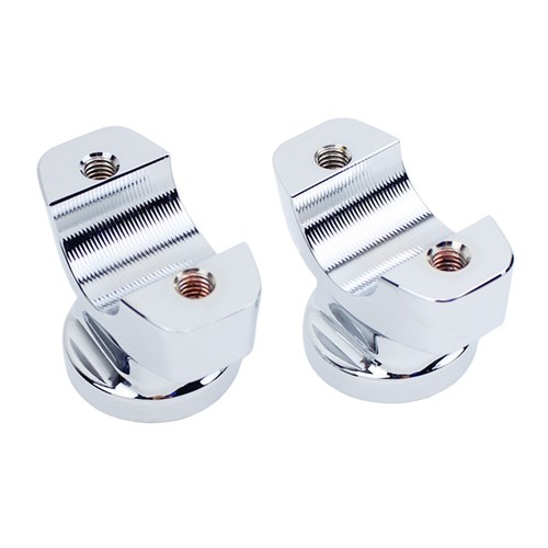 Chrome Handlebar Risers Kit for Harley 2013-23 Breakout FXSB FXBR FXBRS w/ 1.25"