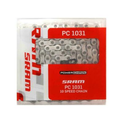 SRAM PC1031 10 Spd MTB ROAD ENDURO CYCLO CROSS Power Chain Silver Grey 114 Links