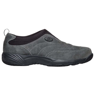 

Propet Wash And Wear Ii Slip On Мужские серые кроссовки Повседневная обувь M3850SPW, Grey, Propet Wash And Wear Ii Slip On
