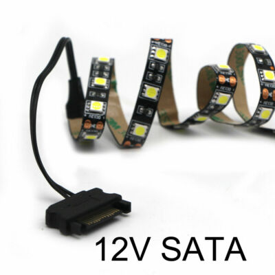 12V Gaming LED Light Strip molex connector PC Computer Case Decoration Gamer DIY