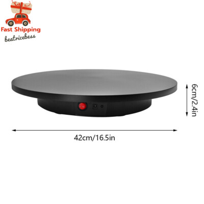 16.5'' 360° Remote Control  Electric Motorized Rotating Turntable Display Stand