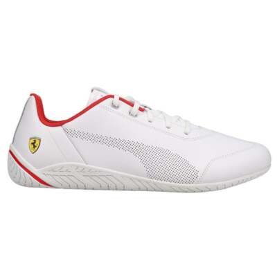 Мужские белые кроссовки Puma Ferrari Ridge Cat Motorsport Повседневная обувь 306667-04