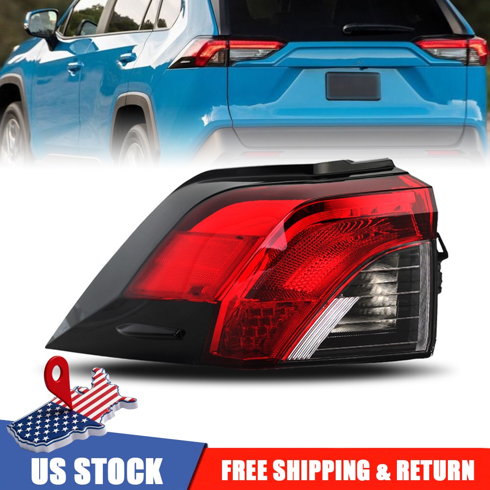 LED Left Driver Tail Light Rear Lamp Brake For Toyota RAV4 2019 2020 2021-2023