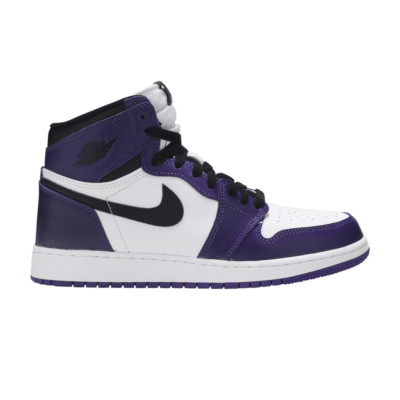 Air Jordan 1 Retro High OG Grade School 'Court Purple 2.0' 575441-500