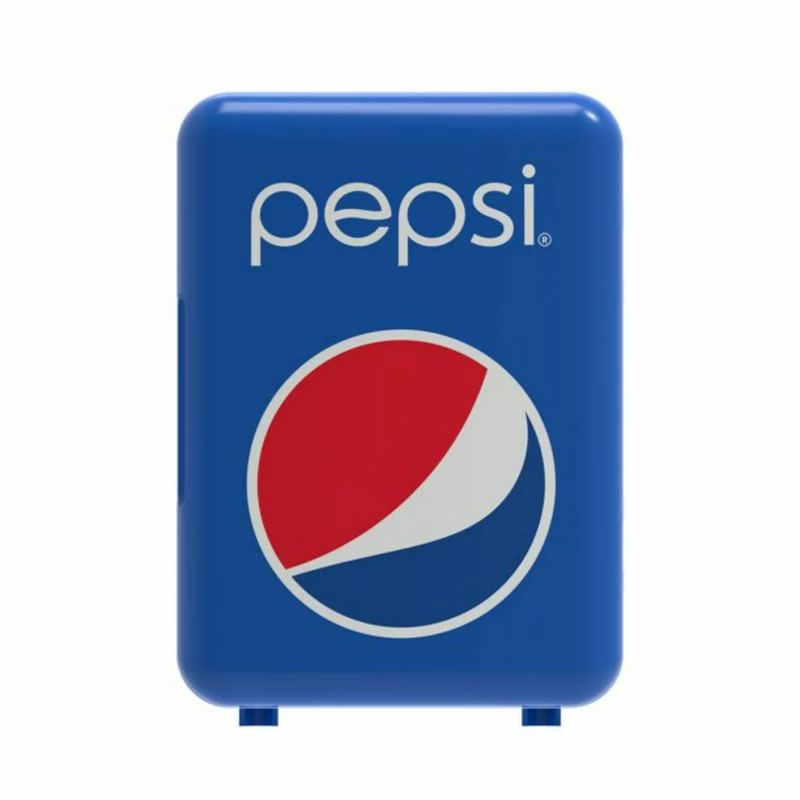 Pepsi Portable 6 Can Mini Retro Beverage Fridge - Blue