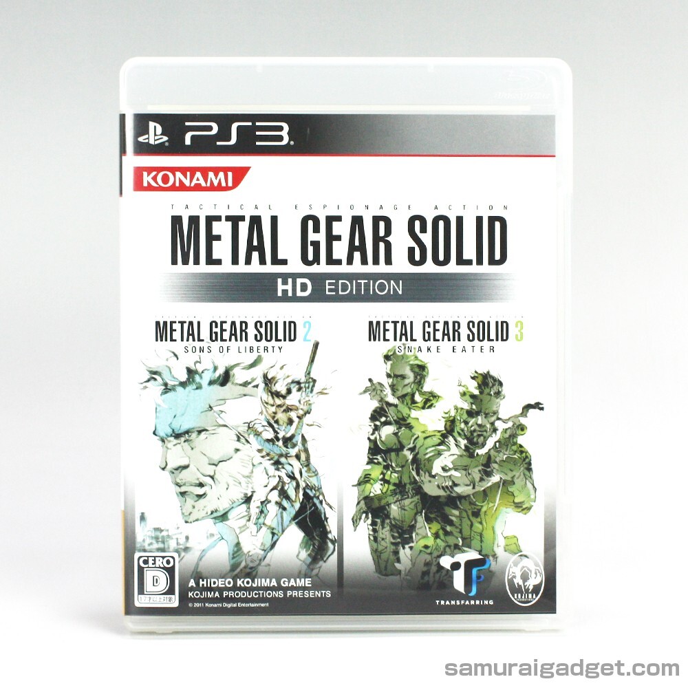 Metal Gear Solid:HD Edition (MGS HD 2+3) PS3 [Japan Import