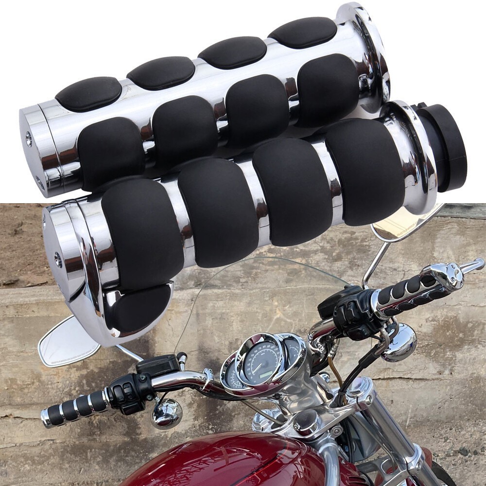 Motorcycle Handle Bar Hand Grips 1