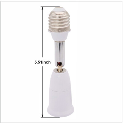 US Light Socket Splitter Extender Converter Lamp Base Adapter E26 E27 to E26 E27