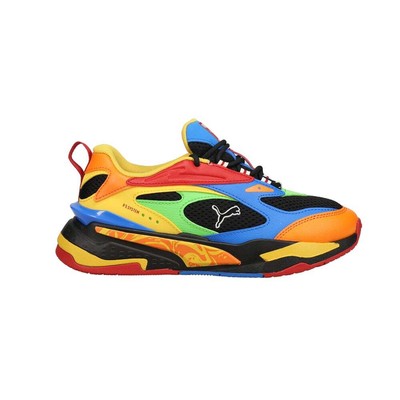 

Черные кроссовки Puma RsFast Candy Bar Lace Up Youth Boys Повседневная обувь 384750-01, Черный, Puma RsFast Candy Bar Lace Up Youth