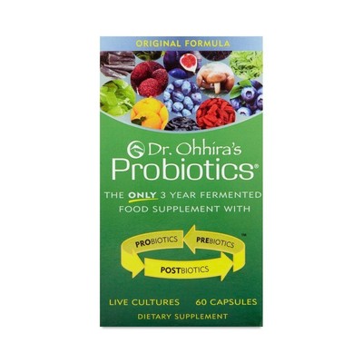 Основные формулы пробиотиков Dr. Ohhiras Probiotics, 60 капсул