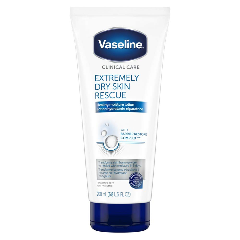 Clinical Care Extremely Dry Skin Rescue Hand and Body Lotion Tube 6.8Oz, Pack of