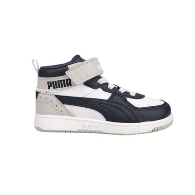 Puma 374689-14 Infant Boys Rebound Joy Кроссовки Обувь Повседневная - Белый - Размер