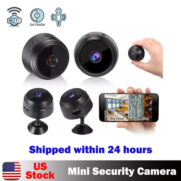 1080P WiFi Wireless IP Camera Mini Security Spy Hidden Cam with Audio Live Feed - Image 45
