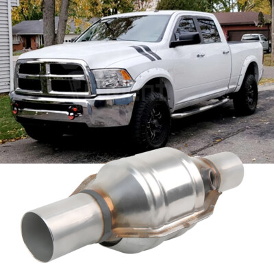1pc 2'' Catalytic Cat Converter EPA Approved Stainless Steel Weld-On For RAM 1500