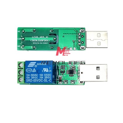 HID Drive free USB/Micro USB 1/2/4CH 5V Relay Module 10A 250V AC / 10A 30V DC US